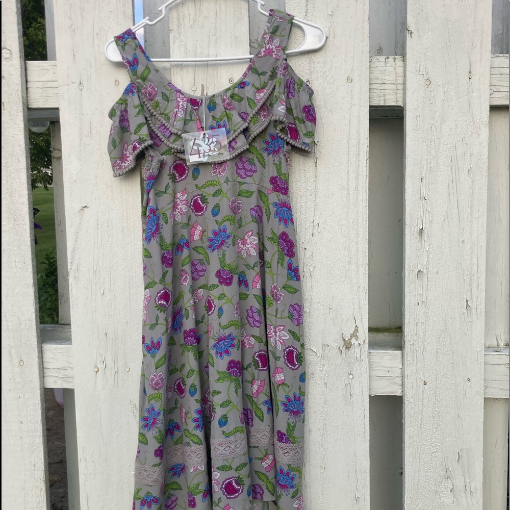 Matilda Jane cold shoulder girls dress